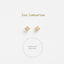 Tiny Star Studs Earrings, Starburst Pave CZ Studs, Celestial Earrings, Gold, Silver - SS035 Butterfly End, SS351 Screw Ball End (Type A)
