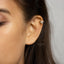 CZ Butterfly Helix Ear Cuff, Earring No Piercing is Needed, Gold, Silver SHEMISLI SF052 LR