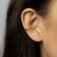 Simple Thin Band Ear Conch Cuff, Earring No Piercing is Needed, Gold, Silver SHEMISLI SF001