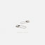 Lock Dangle Hoop Earrings, Gold, Silver SHEMISLI - SH473