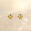 Tiny Sea Turtle Stud Earrings, Gold, Silver SS809 Butterfly End, SS810 Screw Ball End (Type A) LR