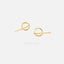 Circle Drop Bar Ear Jacket, Gold, Silver SHEMISLI - SJ025