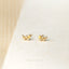 Tiny Star Cluster Stud, Gold Silver SHEMISLI SS437 Butterfly End, SS438 Screw Ball End (Type A) LR
