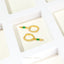 Spike Emerald CZ Hoop Earrings, Gold, Silver SHEMISLI SH372