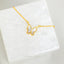 Small Mother of Pearl Butterfly Necklace, Silver or Gold Plated (16"+2") SHEMISLI - SN020