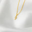 Tiny Lightning Necklace, Silver or Gold Plated (15.5"+2") SHEMISLI - SN028