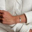 Dainty Custom Coordinates Bar Bracelet, Latitude Longitude, Gps Location Bracelet, Coordinate Jewelry, Silver, Gold, Rose • BB35X4-01